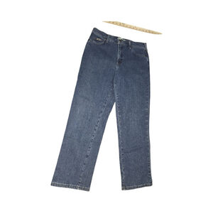 Women's Lee Blue Relaxed Straight Leg Jeans Size 10 #730